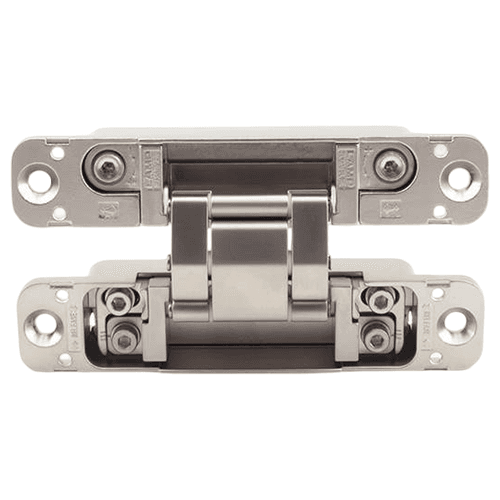 HES3D-120 3-Way Adjustable Concealed Hinge, Dull Nickel Alt 12 - Image