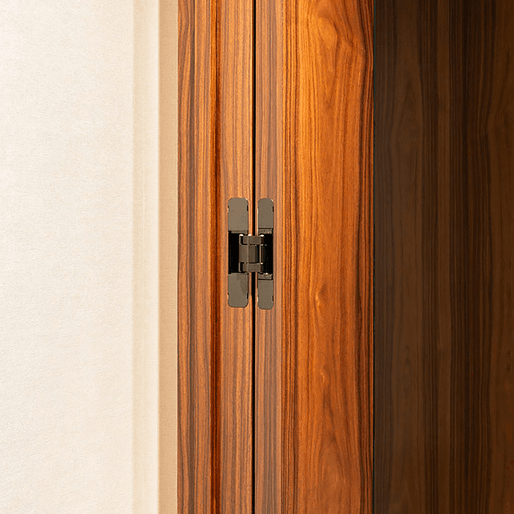 HES3D-120 3-Way Adjustable Concealed Hinge, Dull Nickel Alt 19 - Image