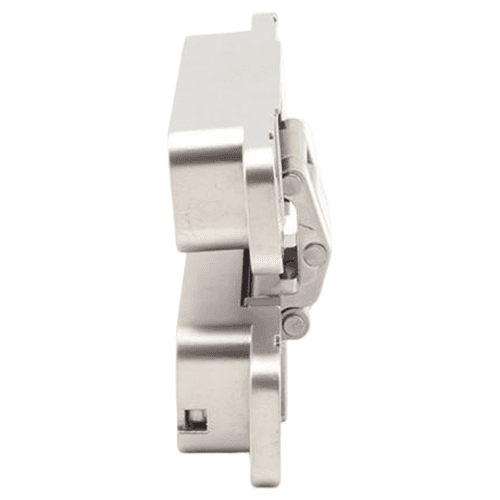 HES3D-120 3-Way Adjustable Concealed Hinge, Dull Nickel Alt 5 - Image