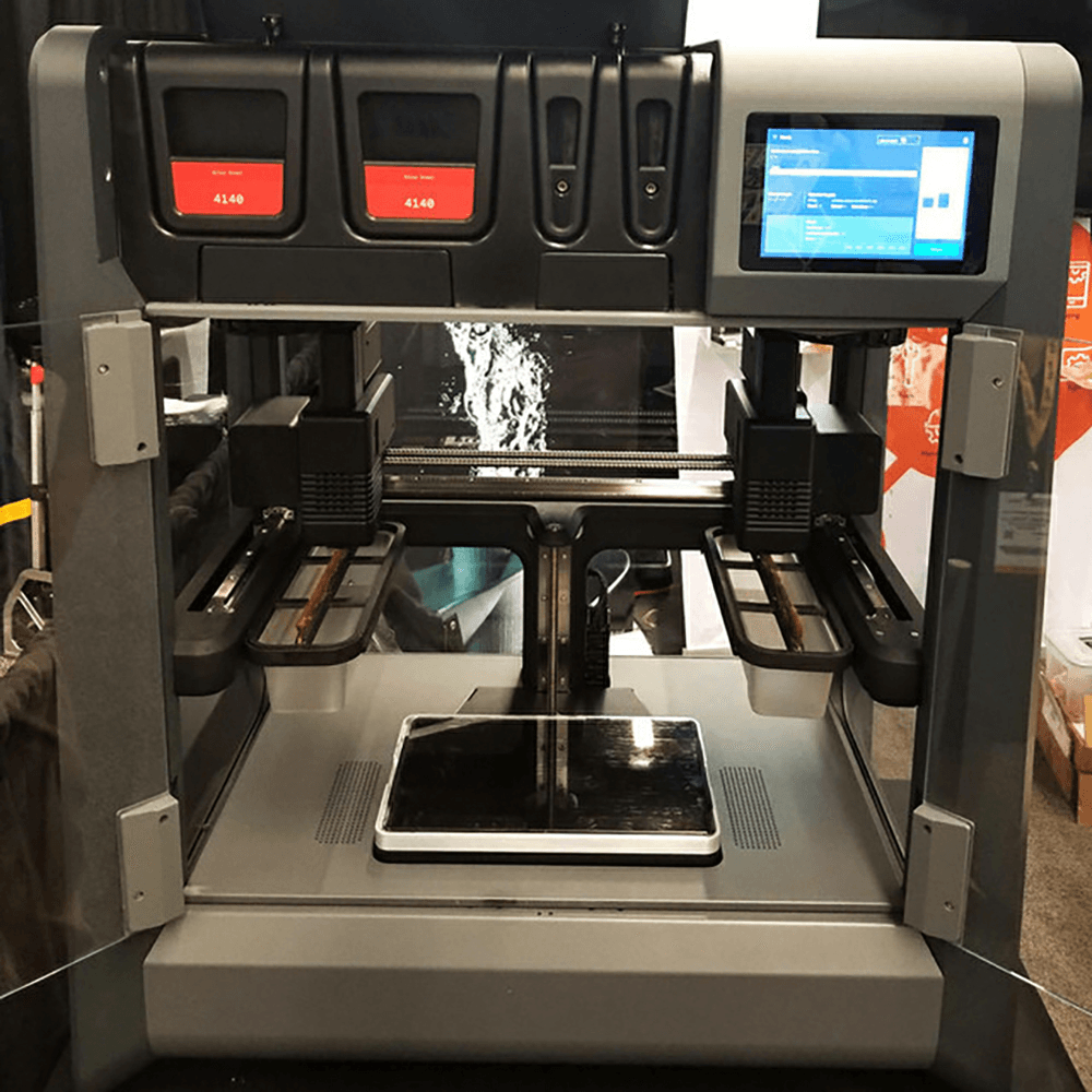 HES3D-70 3-Way Adjustable Concealed Hinge, Dull Chrome Alt 9 - Image