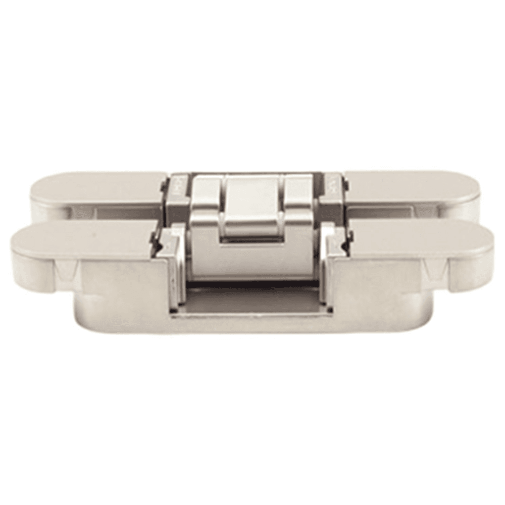 HES3D-90 3-Way Adjustable Concealed Hinge, Dull Nickel Alt 4 - Image