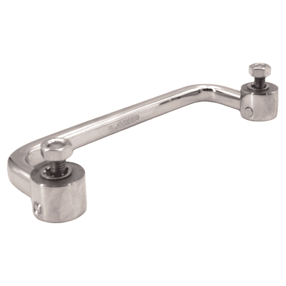 4-3/4" Folding Cabinet Handle Pull, Mirror Alt 3 - Image