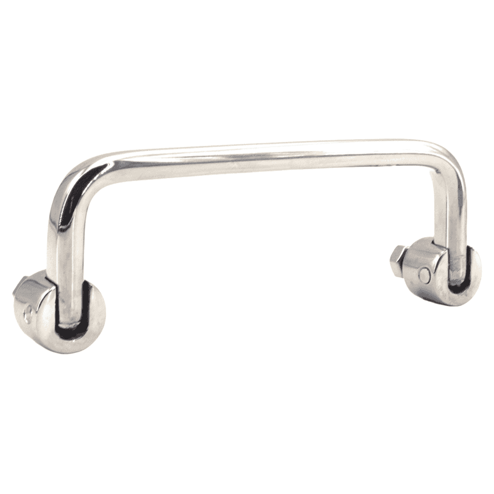4-3/4" Folding Cabinet Handle Pull, Mirror Main - Image