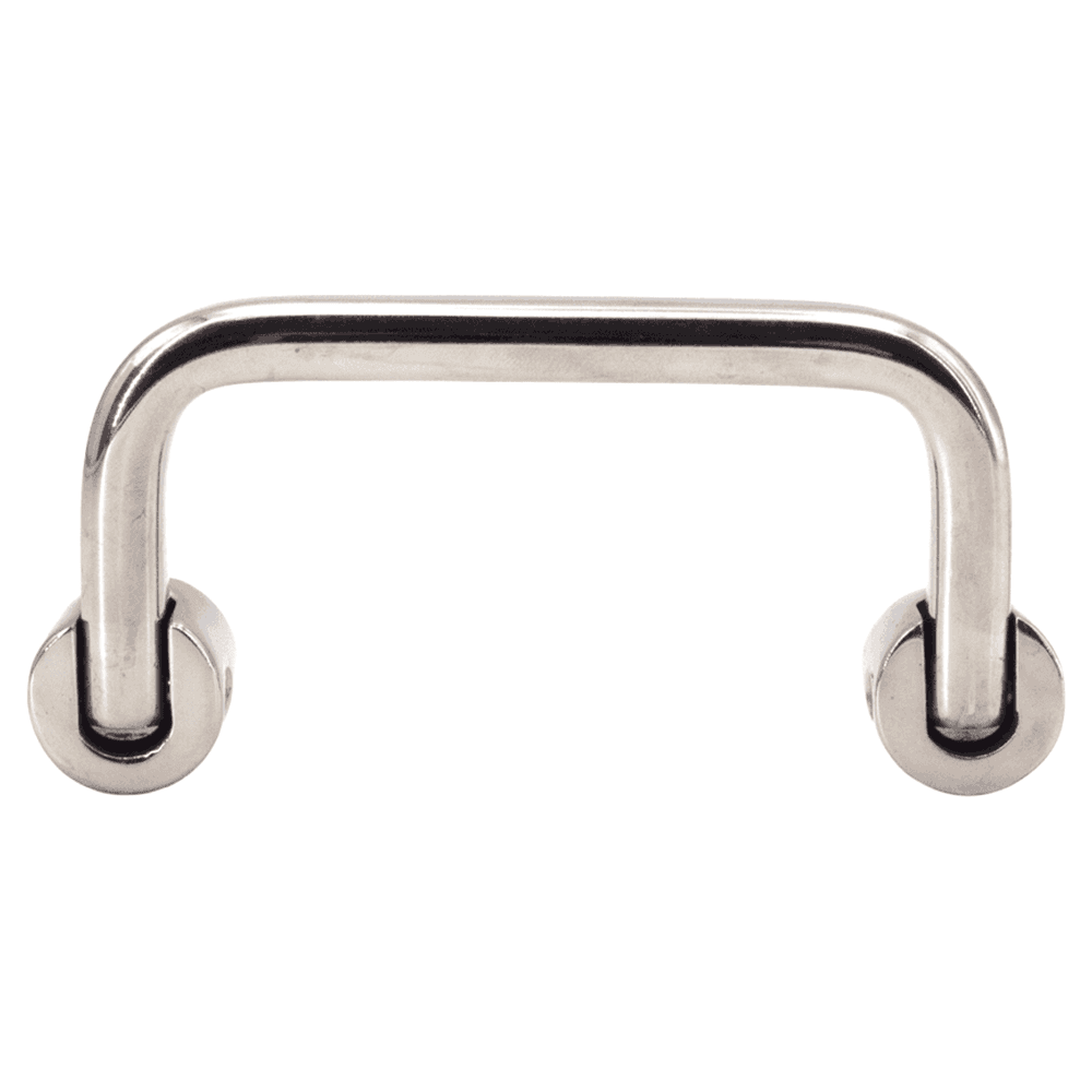 3-1/8" Folding Cabinet Handle Pull, Mirror Alt 1 - Image