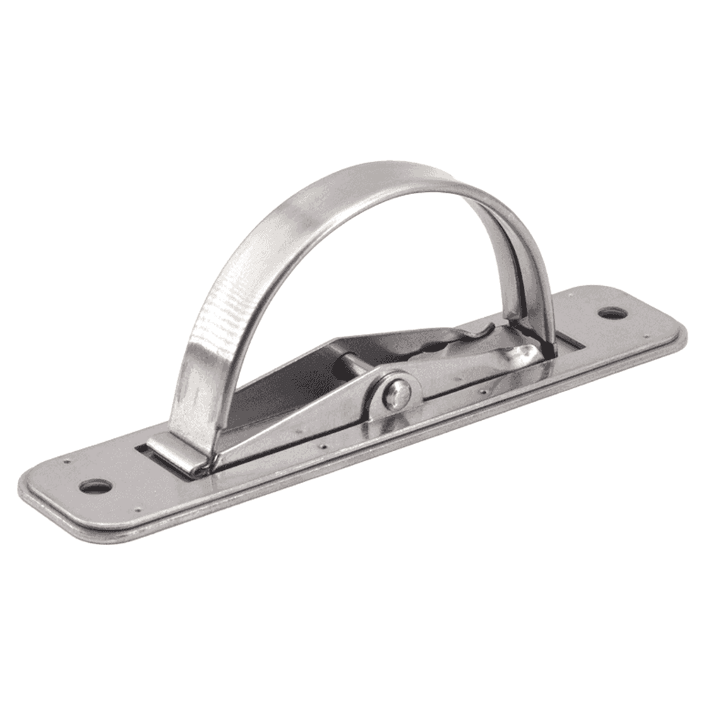 HR-110R 15/16" x 4-5/16" Hatch Pull, Satin Alt 1 - Image