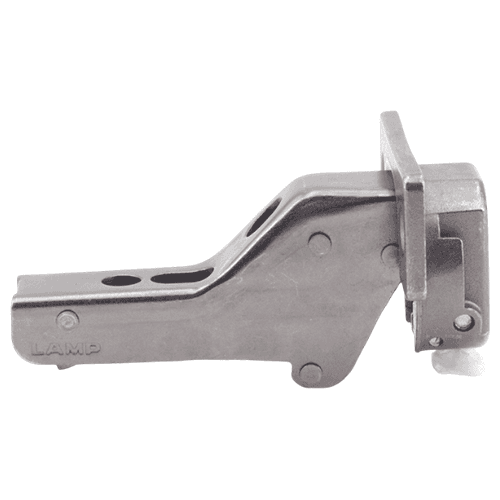 93° Opening Standard Euro Hinge, Self Closing, Black Nickel, Inset Alt 3 - Image