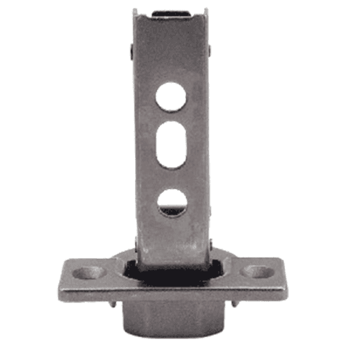 93° Opening Standard Euro Hinge, Self Closing, 1" Overlay, Black Nickel Alt 6 - Image