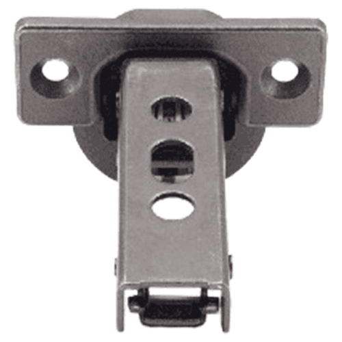 93° Opening Standard Euro Hinge, Self Closing, 1" Overlay, Black Nickel Alt 7 - Image