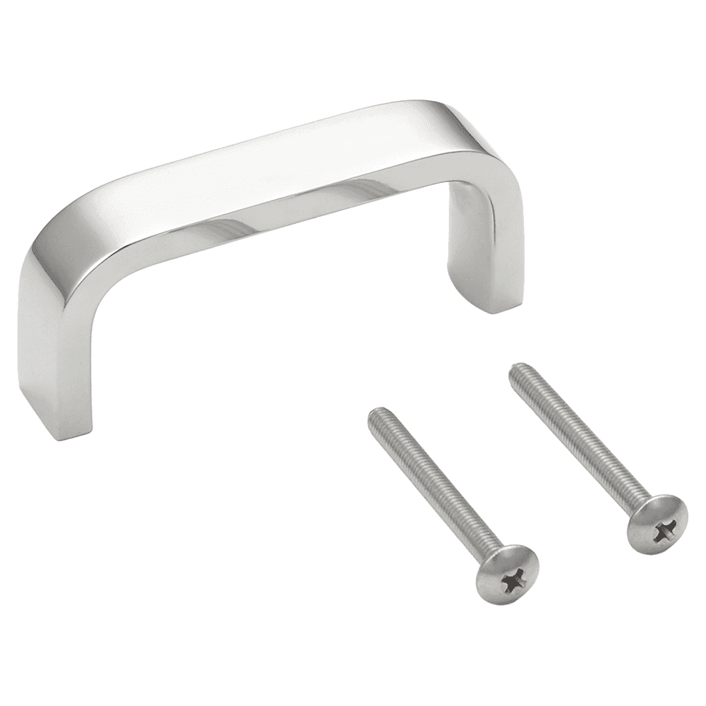 45mm Rectangle Handle Pull, Mirror Main - Image