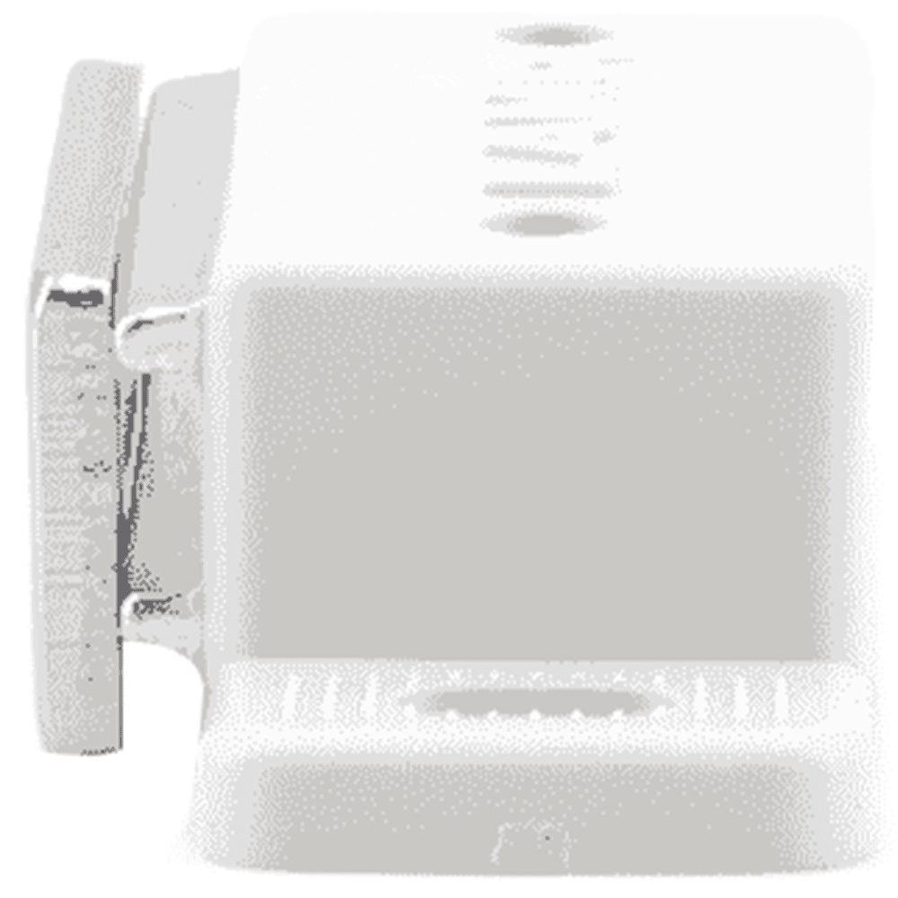 42mm Magnetic Catch, White Alt 1 - Image