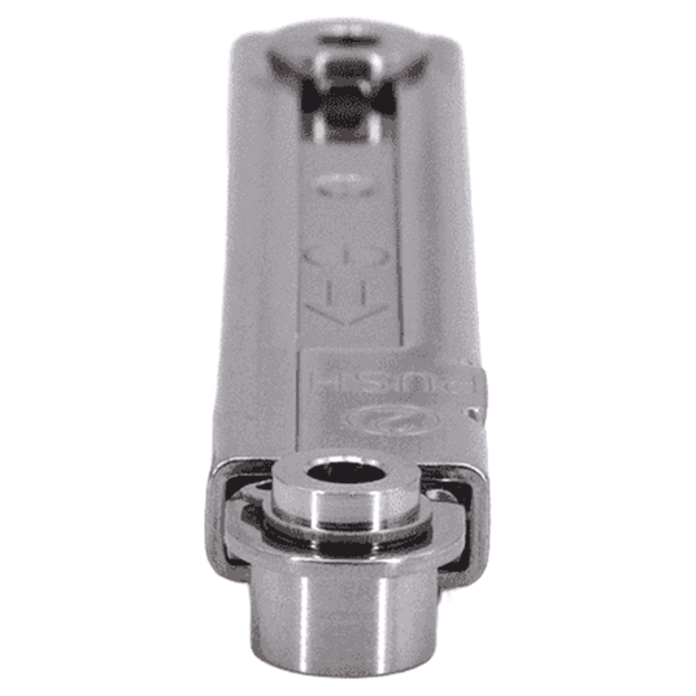 140mm Mini Lid Stay with Lock, Polished Alt 2 - Image