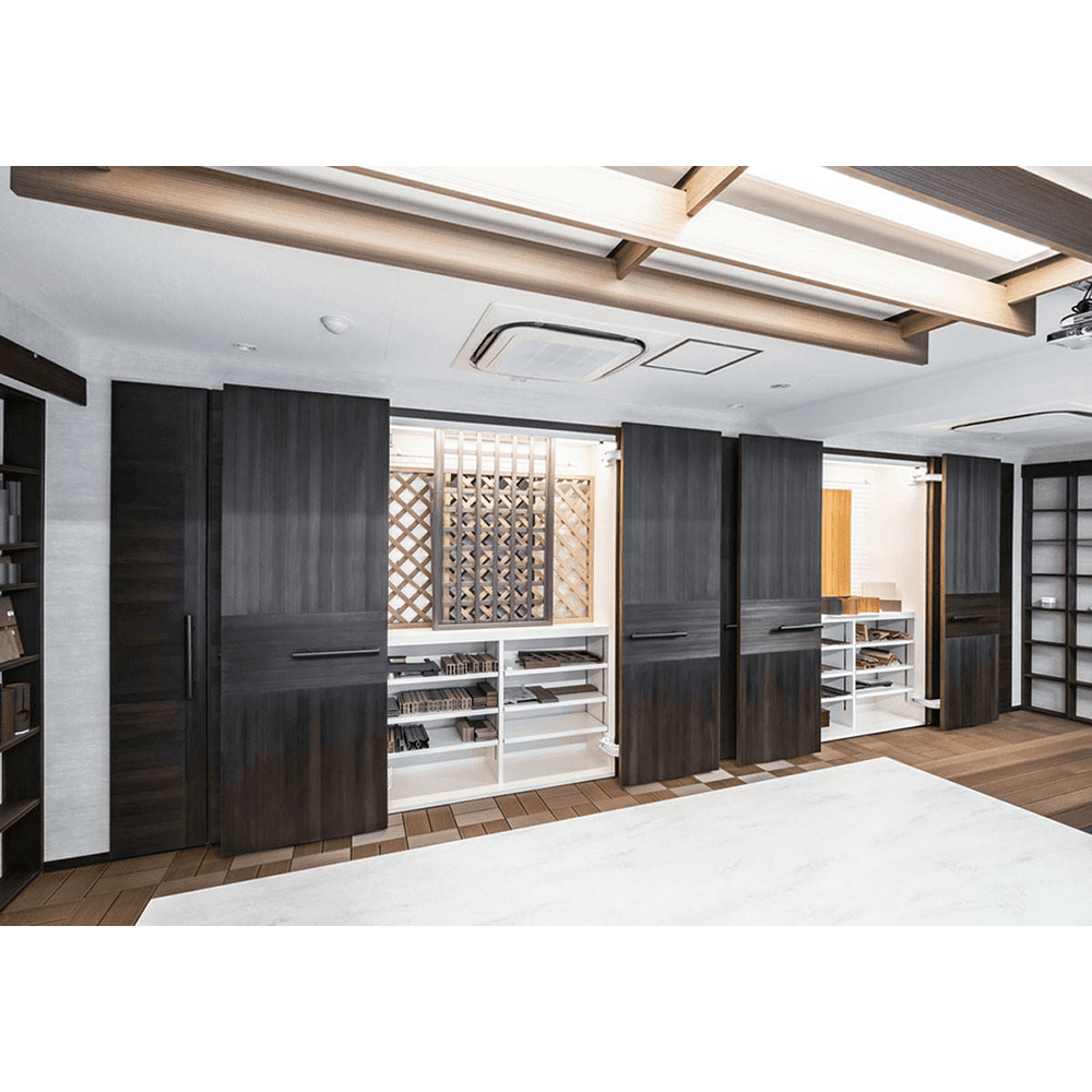 2496mm Lateral Door Opening System, White Main - Image