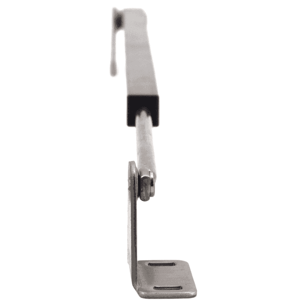 312.5mm Damper Hinge Surface Mount Type Lid Stay, Satin Alt 2 - Image