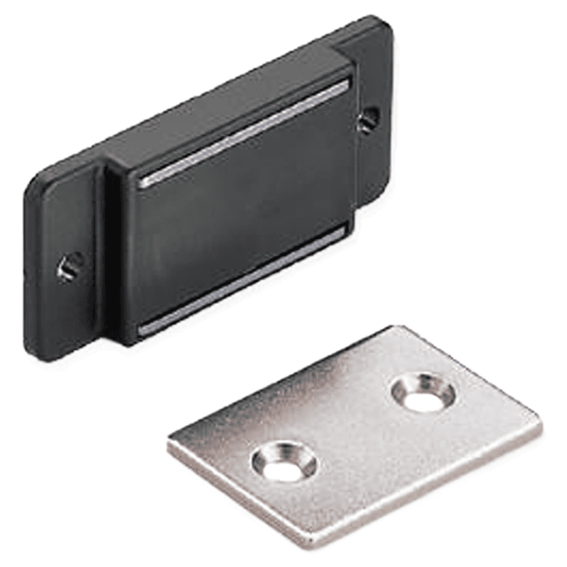 55mm Magnetic Catch, Black Alt 3 - Image
