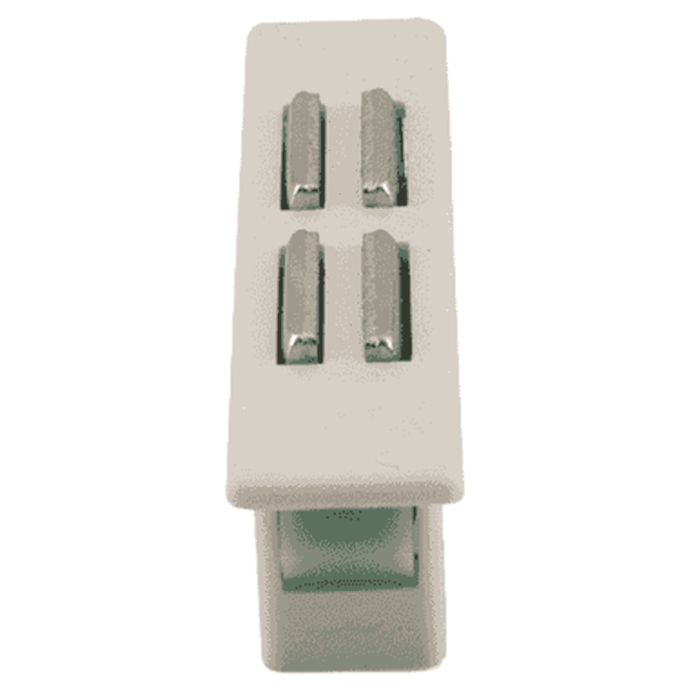 Snap-In Magnetic Catch, White Alt 2 - Image