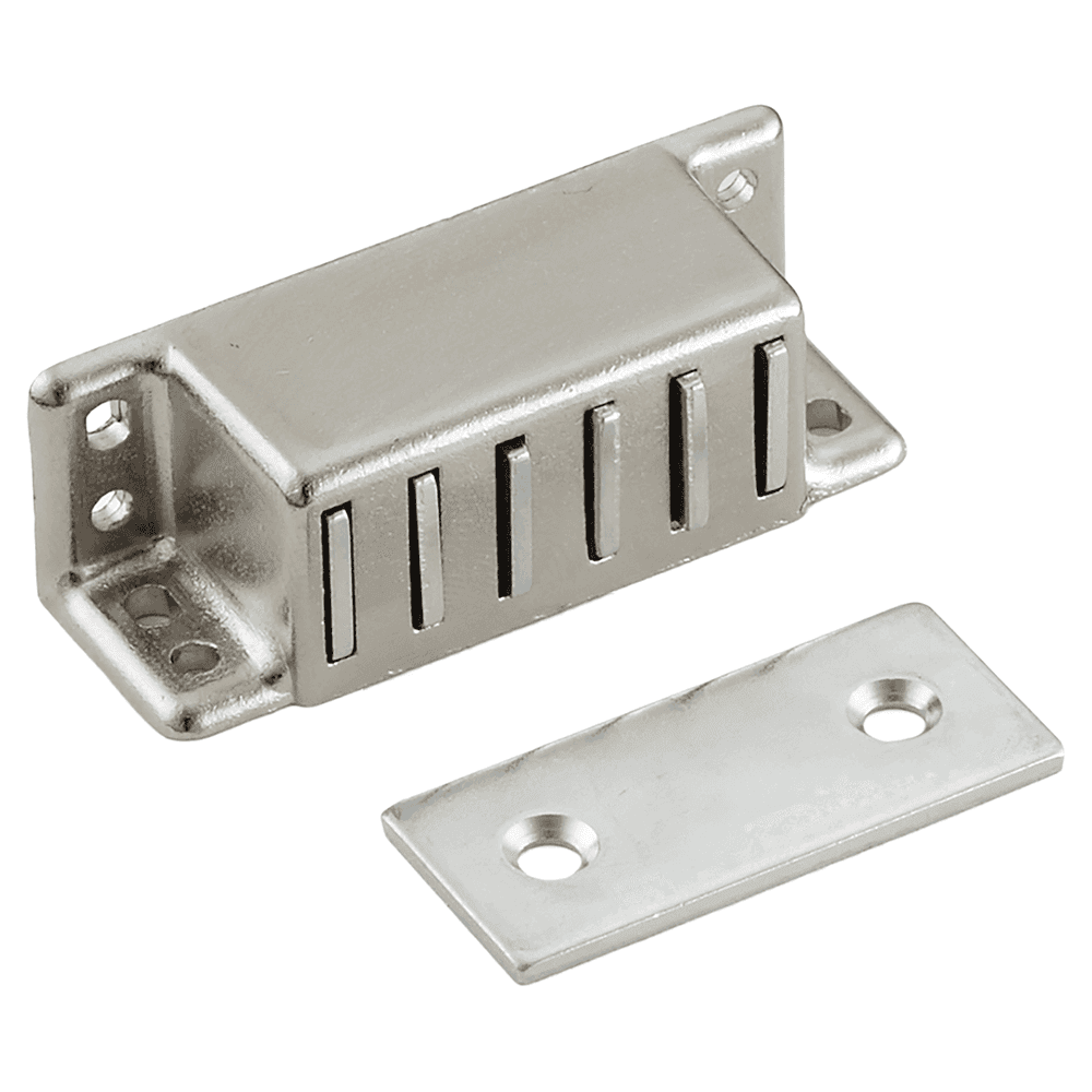 50mm Heavy Duty Magnetic Catch, Nickel Main - Image