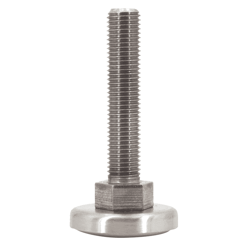 50mm Stainless Steel Leg Leveler, Satin Alt 2 - Image