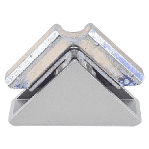 50mm Corner Connector, Silver Alt 5 - Image