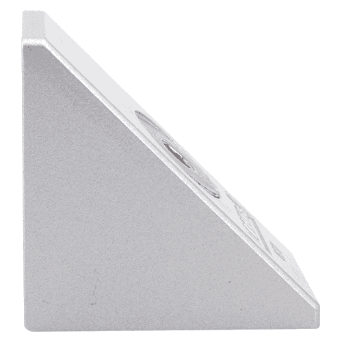 30mm x 50mm Corner Connector, Silver Alt 8 - Image