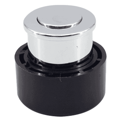 31mm Push Knob, Chrome Alt 2 - Image