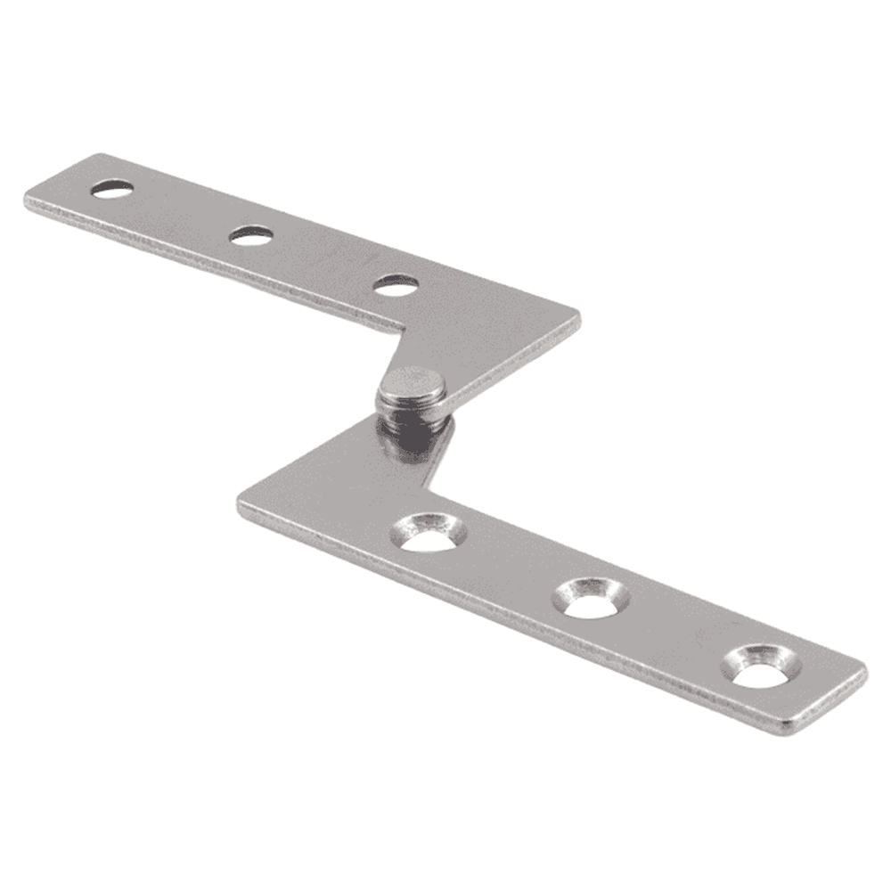 114mm Stainless Steel Hinge, Plain Main - Image