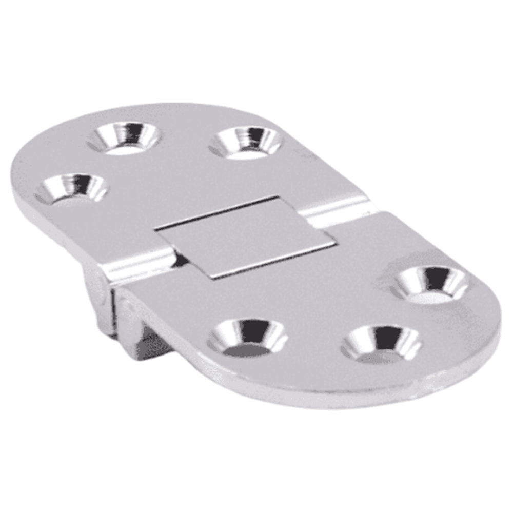 70mm Flap Hinge, Chrome Alt 3 - Image