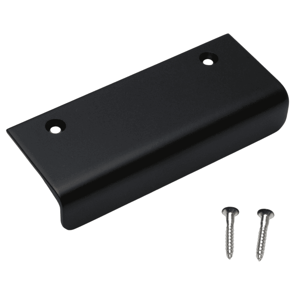 45mm Edge Pull, Matte Black Main - Image