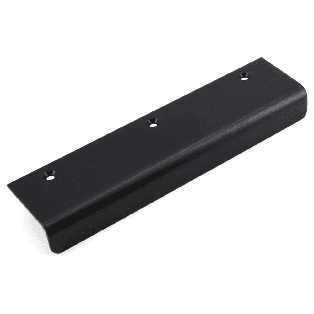 57mm Edge Pull, Matte Black Main - Image