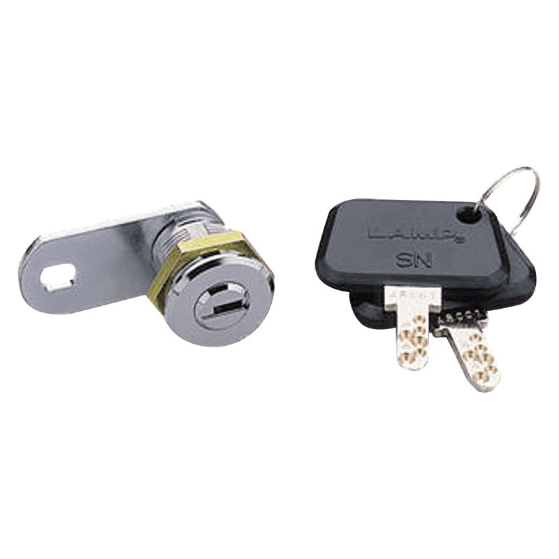 Sheet Metal Cam Lock, Chrome, Keyed Different Main - Image