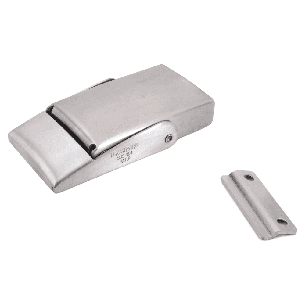 52mm Draw Latch, Satin/Polished Alt 5 - Image