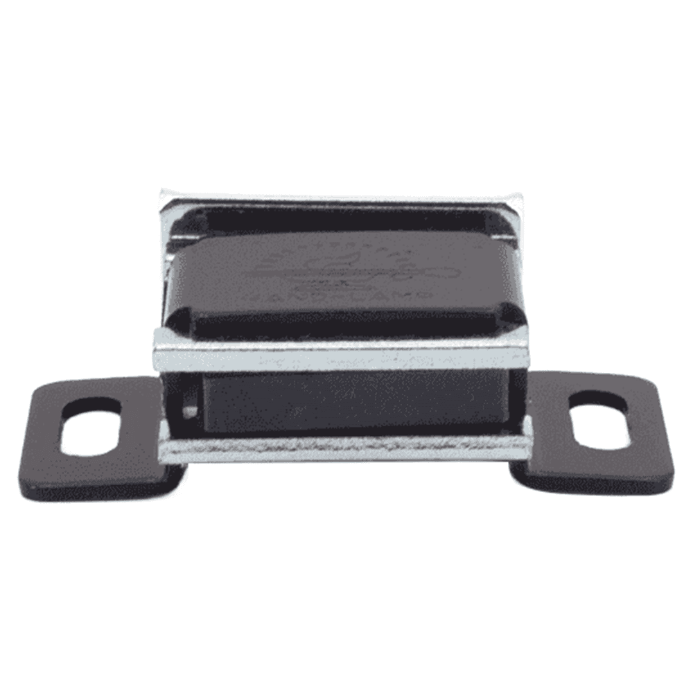 30mm Magnetic Catch, Brown Baked Lacquer/Chrome Alt 6 - Image