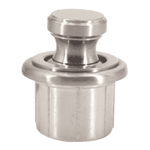 Push Button/Base for TLP Latch Body, Satin Nickel Alt 2 - Image