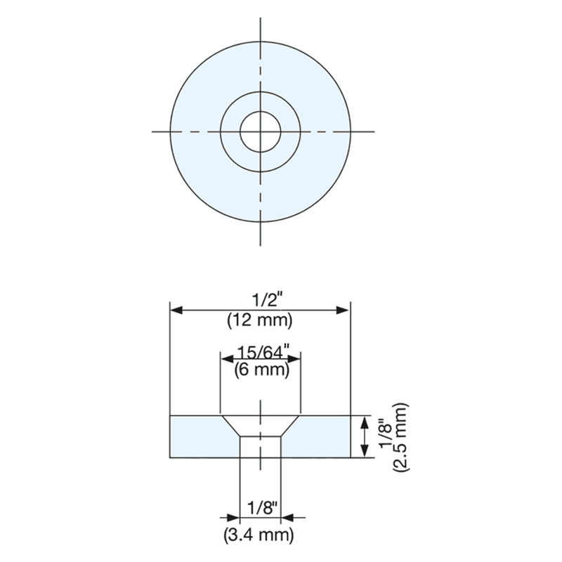 Strike Plate, Chrome Alt 1 - Image