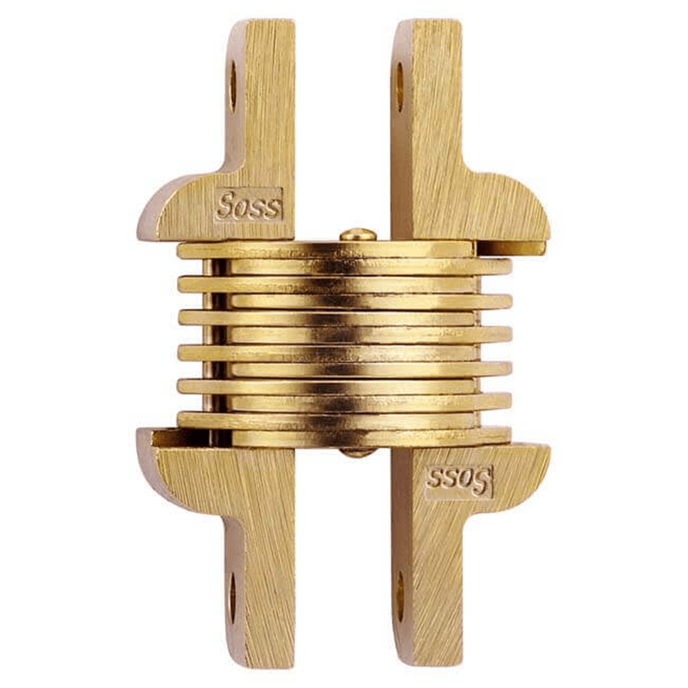 5/64" 106 Invisible Concealed Hinge, Satin Brass Main - Image