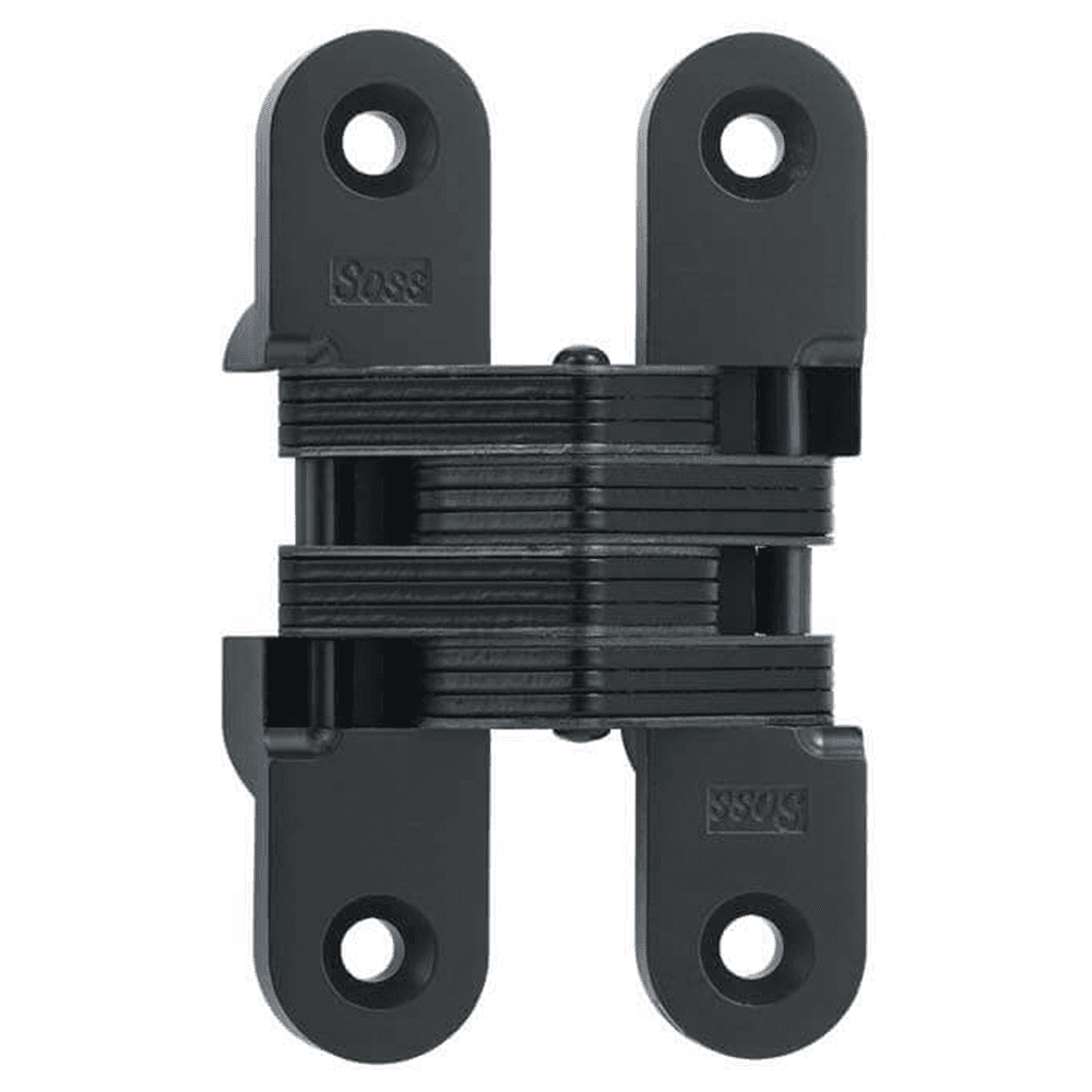 216H Invisible 180° Opening Hinge, Black E-Coat Main - Image