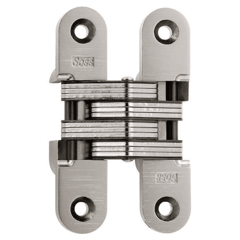 216 Invisible 180° Opening Hinge, Satin Nickel Main - Image