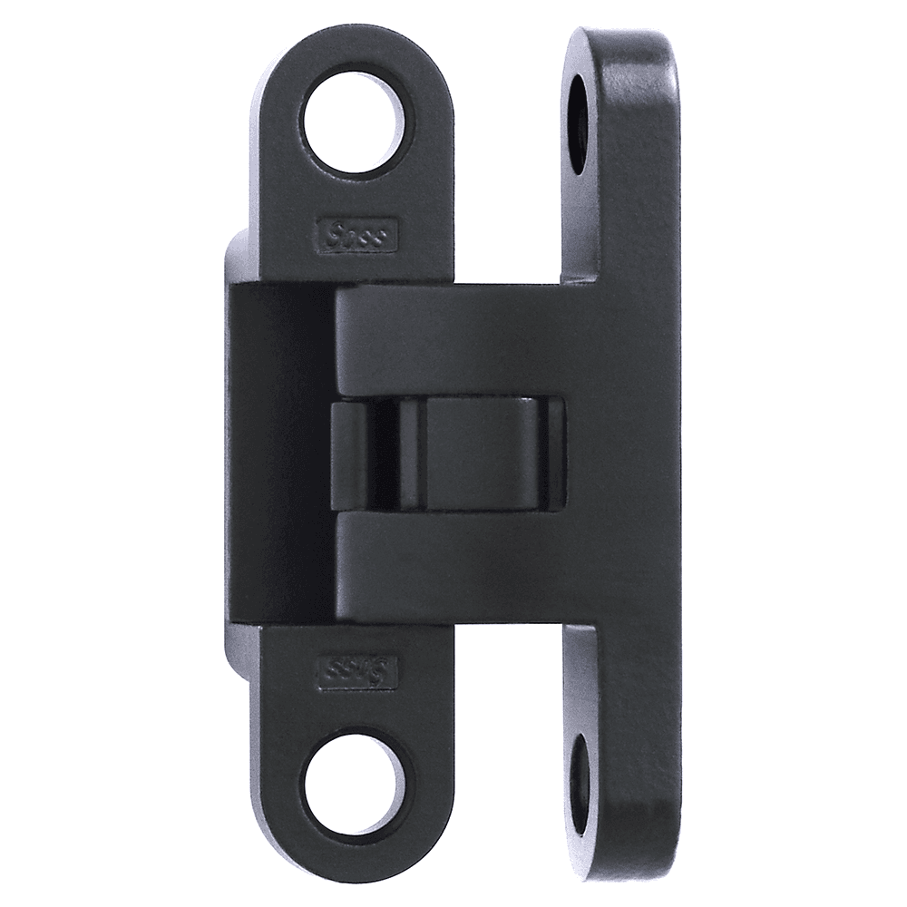 504 Wrap Around Invisible 92° Opening Hinge, Black Main - Image