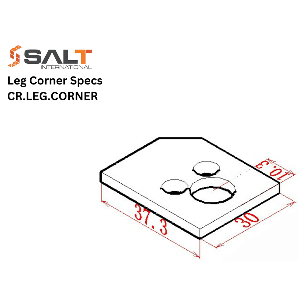 37.3mm Corner Adjusting Leg Alt 1 - Image