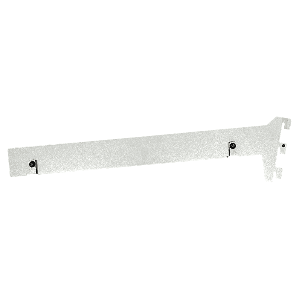 353mm x 19mm Right Shoe Shelf Bracket, Black Main - Image