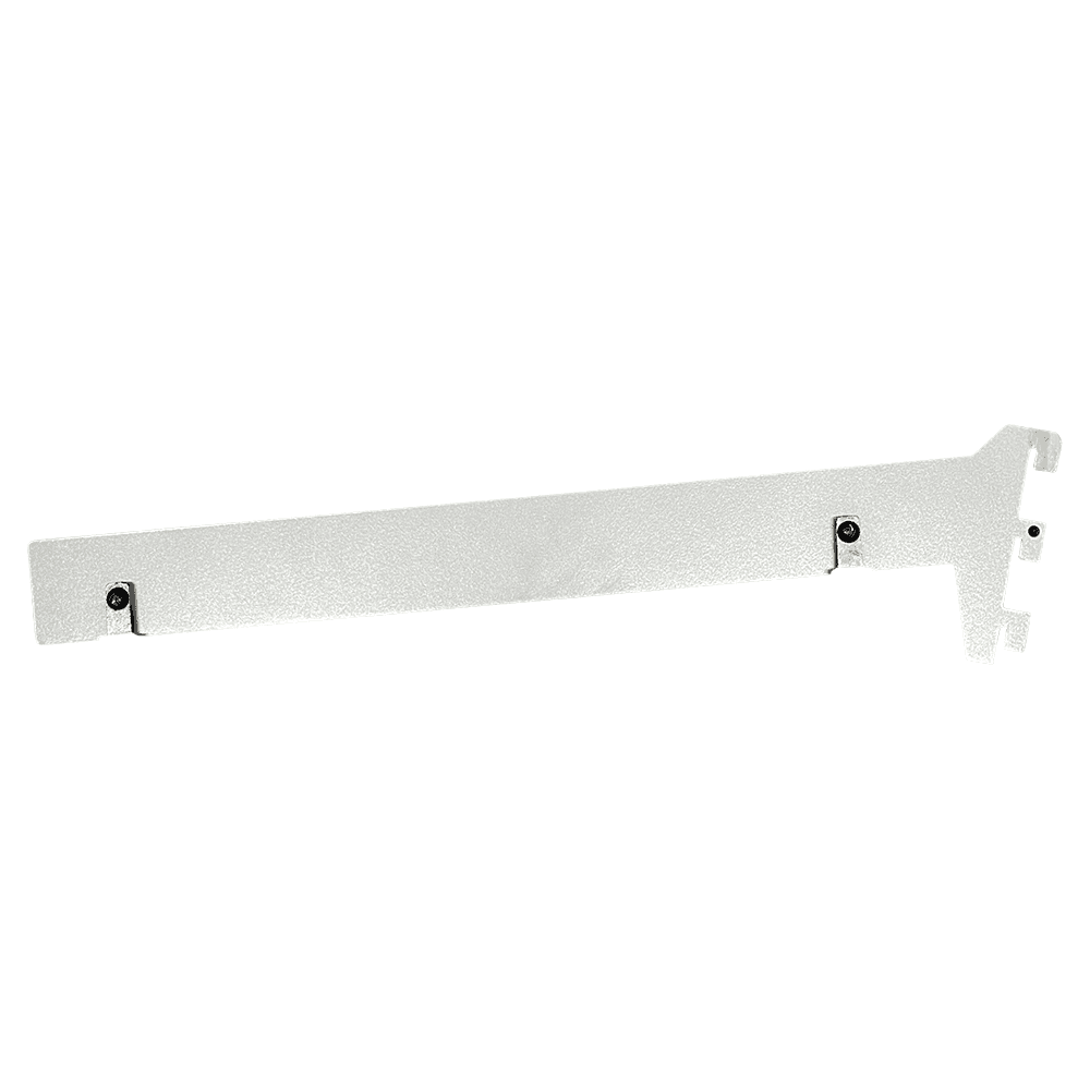 353mm x 38mm Right Shoe Shelf Bracket, Gray Main - Image