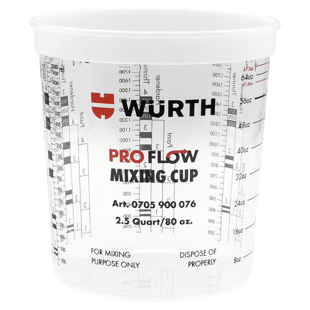 PROFLOW Paint Mixing Cup, 2.5 Quart (200/Box) Main - Image