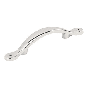 3-3/4" Inspirations Cabinet Pull, Polished Chrome
