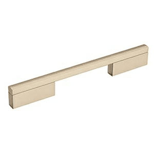 6-5/16" Separa Cabinet Pull, Silver Champagne