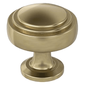 1-1/4" Winsome Cabinet Knob, Golden Champagne
