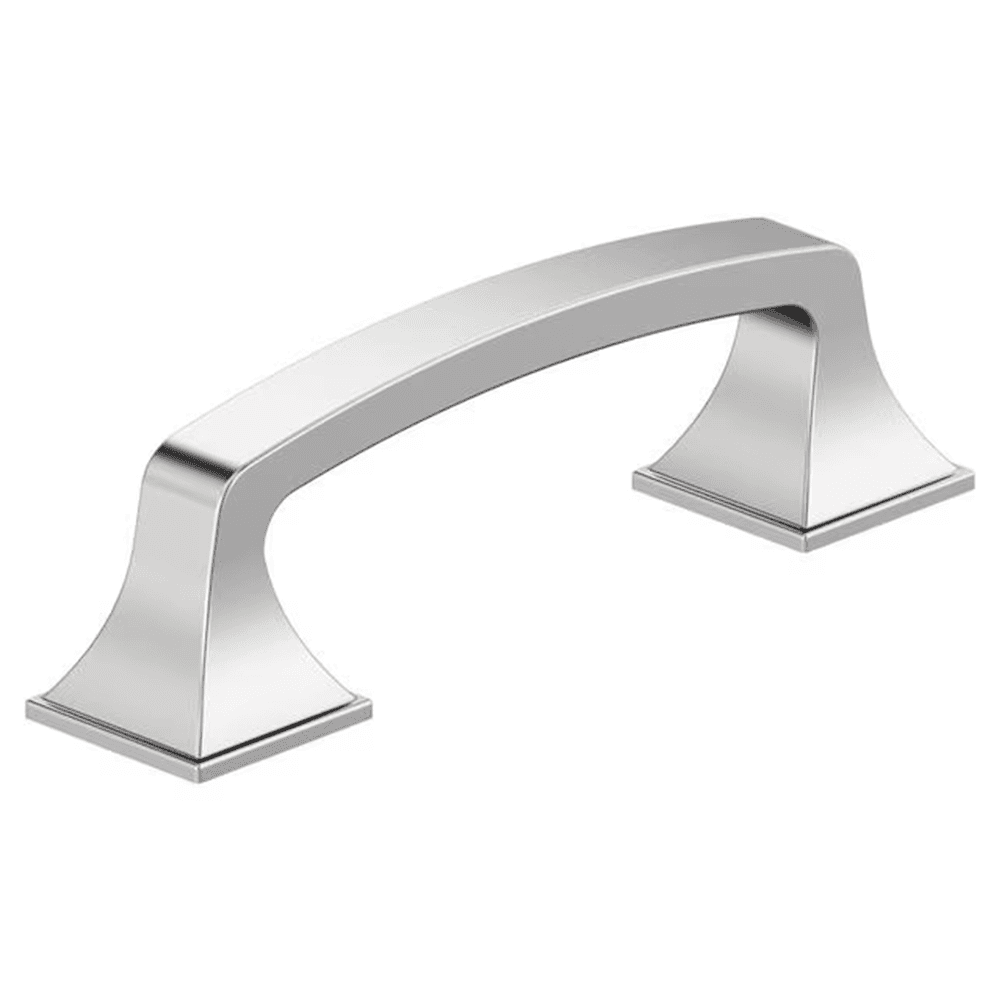 76mm Ville Cabinet Pull, Polished Chrome