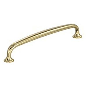 6-5/16" Renown Cabinet Pull, Golden Champagne