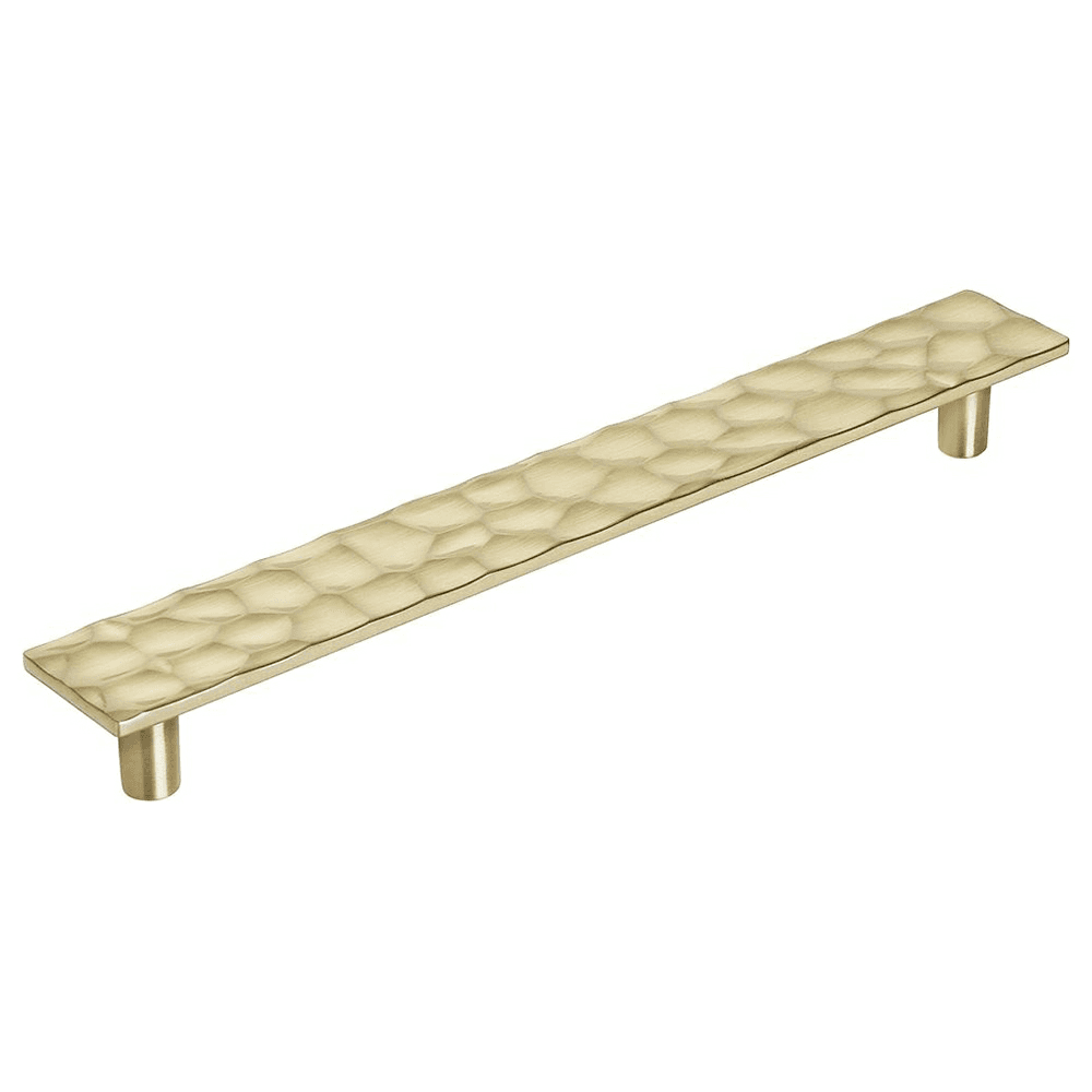 7-9/16" Kamari Rectangle Knob, Golden Champagne