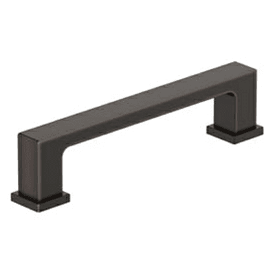3-3/4" Bridgeport Cabinet Pull, Oil-Rubbed Bronze