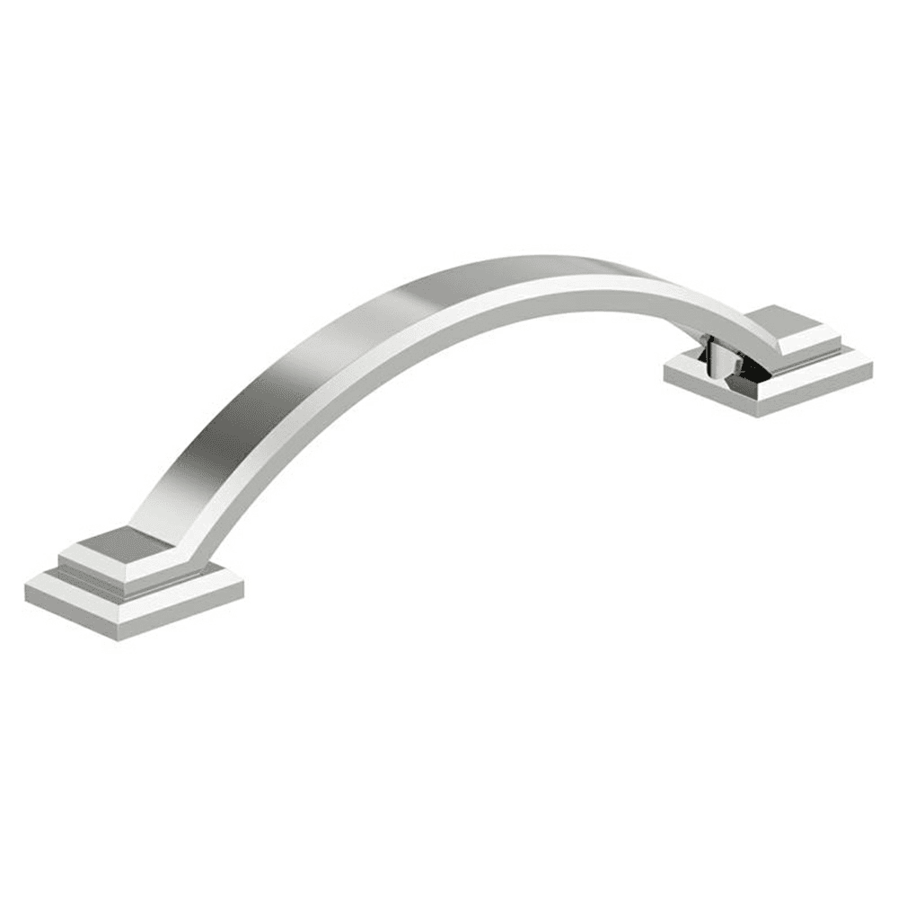 3-3/4" Sheffield Cabinet Pull, Polished Chrome