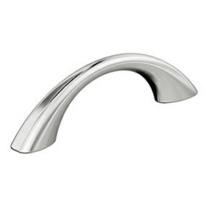3" Vaile Cabinet Pull, Polished Chrome